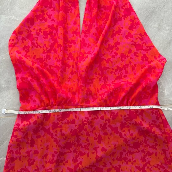 Women’s All I Want Summer Chiffon Multi-Position Neckline Floral Dress Small - Picture 15 of 16